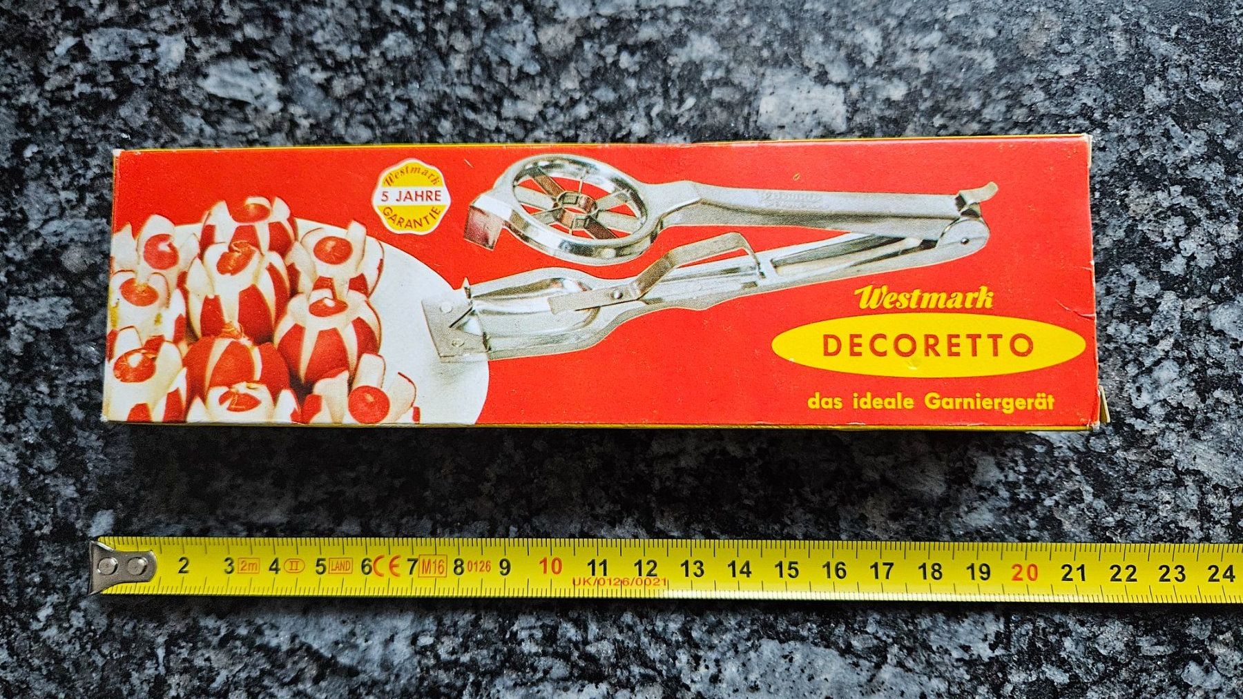 Elettrodomestici da cucina: Westmark DECORETTO, das ideale Garniergeraet, OVP! – Nuovo (secondo la descrizione) da Untervaz venduto da FullFlap777 5