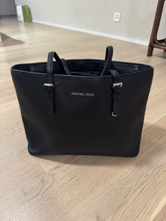 Original Michael Kors Handtasche Shopper, schwarz