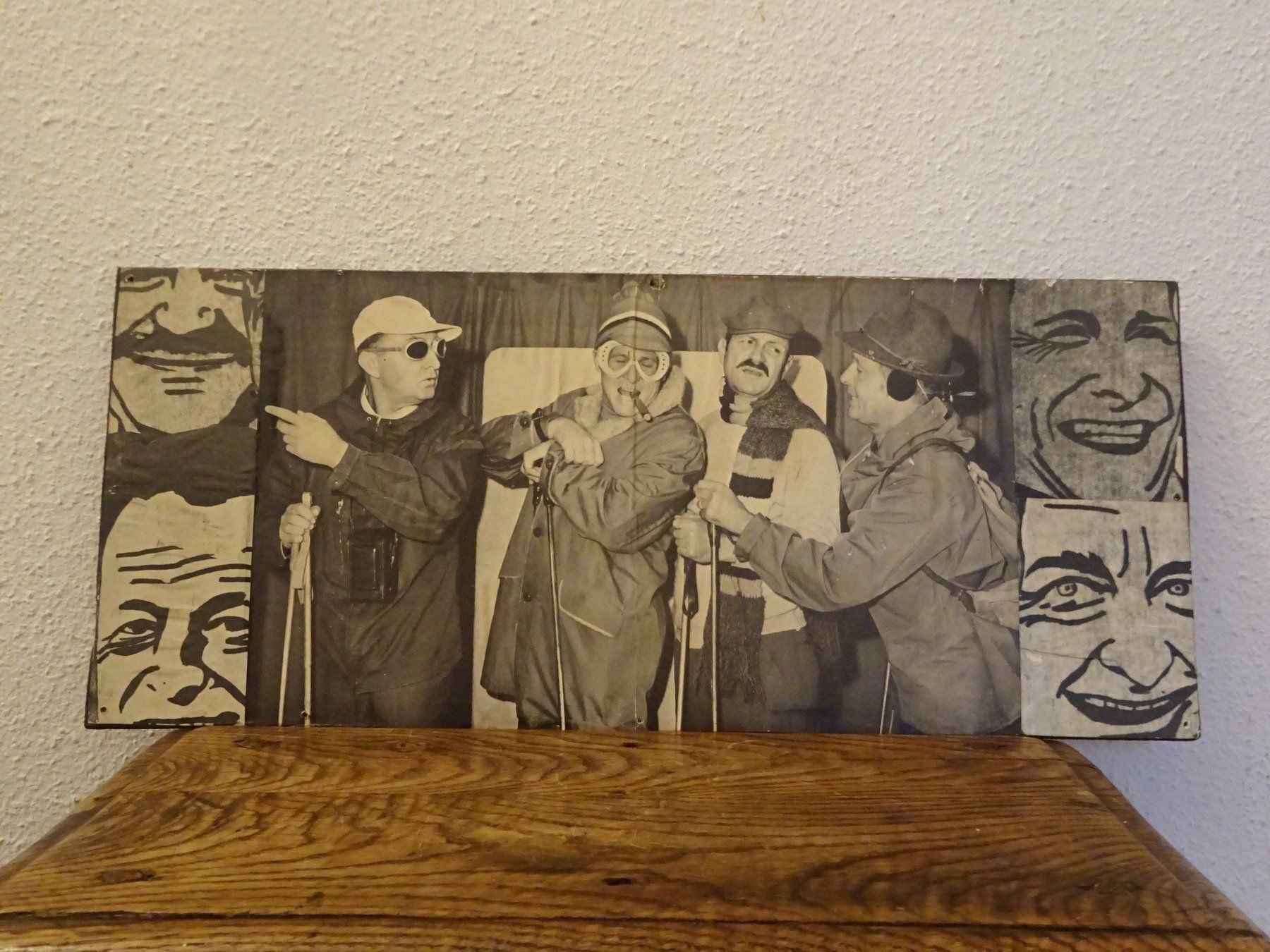 Poster & Bilder: Collage "ruckzuck zackzack!" Cabaret Rotstift – Gebraucht aus Esslingen von eintagammeer