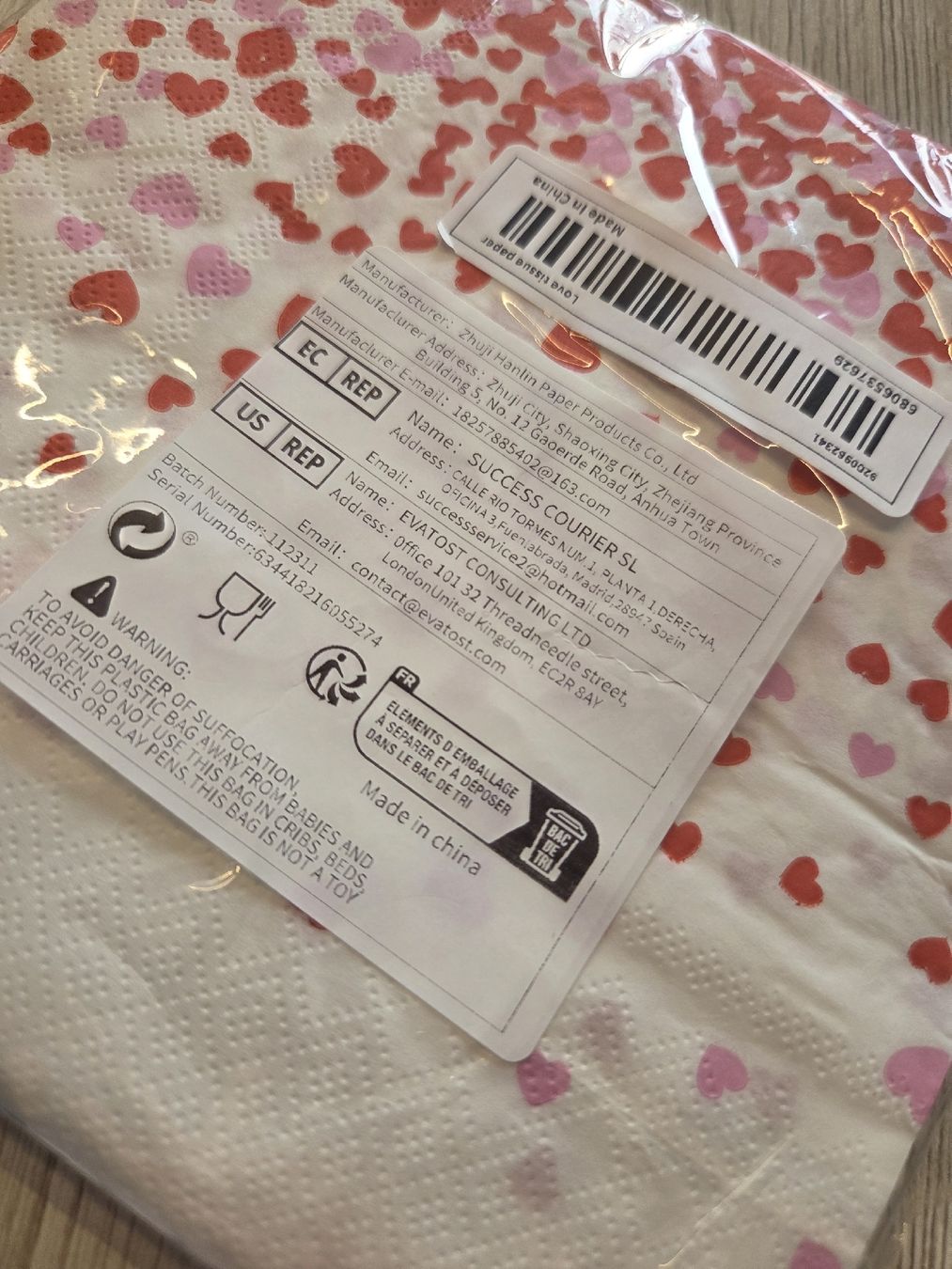 Tovaglioli: Papierservietten 16 x 16 cm – Nuovo e nell'imballaggio originale da Frauenfeld venduto da Schenken-mit-Herz 1