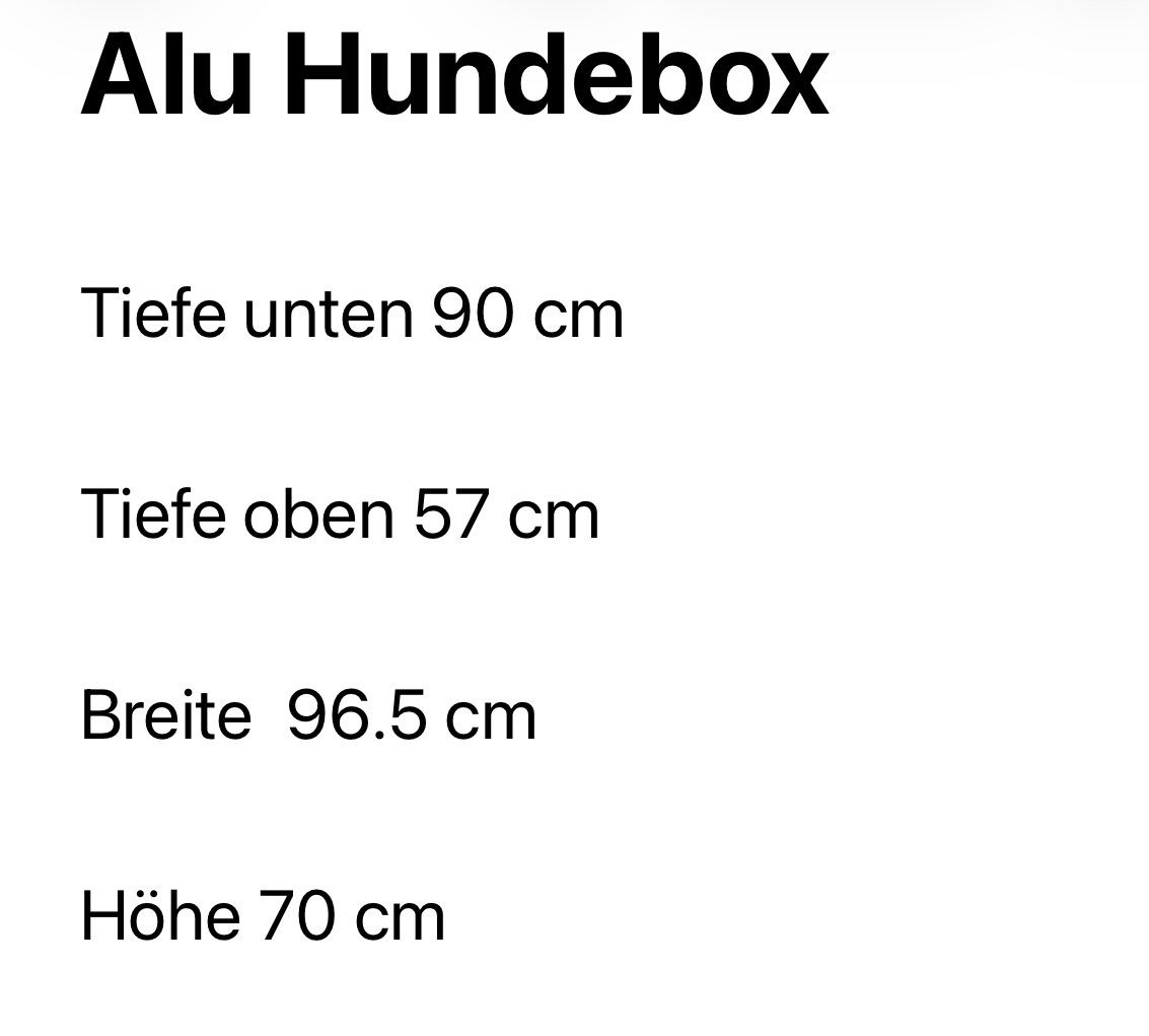 Gabbie, trasporto & Sicurezza: Hundebox für grosse Hunde – Usato da Olten venduto da reb_97z8 4