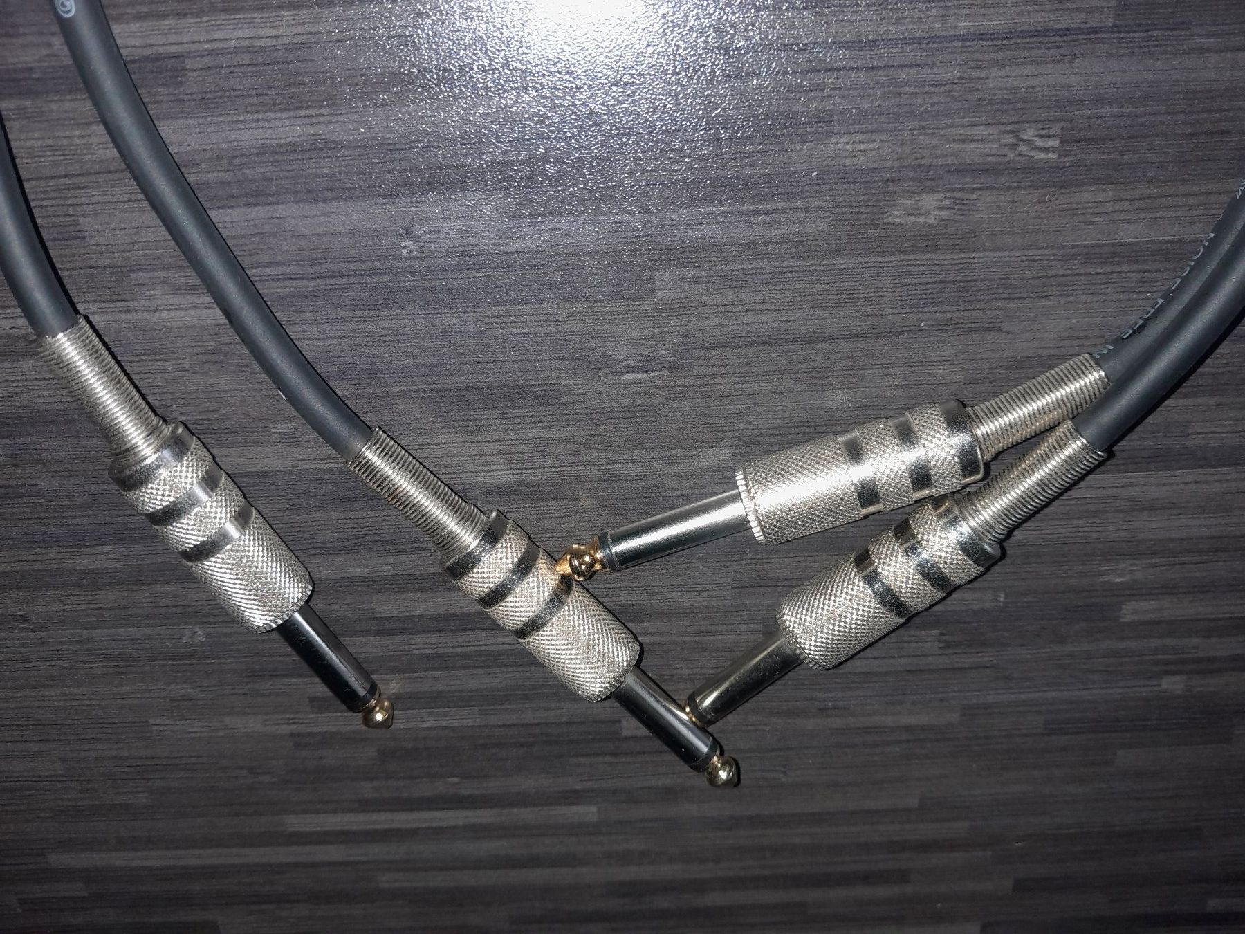 Kabel: 2 Stück Quickok Audio Klinke Kabel, 55cm – Gebraucht aus Steffisburg von FutureOne 4
