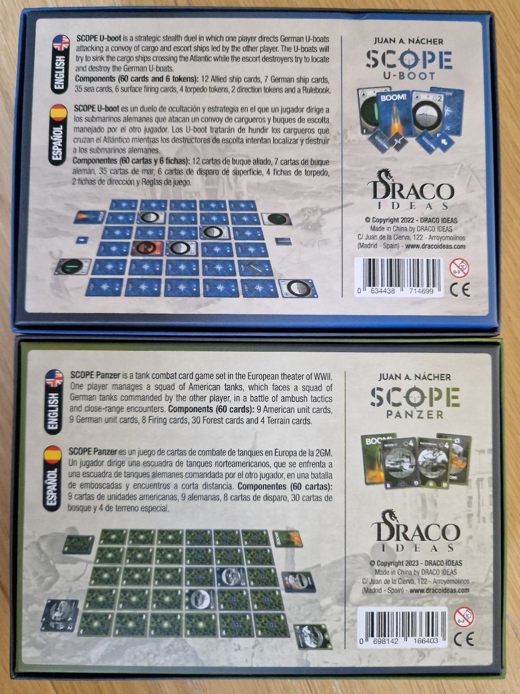 Giochi: Scope Brettspiele Uboot und Panzer – Nuovo (secondo la descrizione) da Rüttenen venduto da R.b.m 1