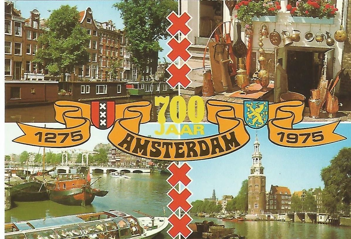 Ansichtskarten: 3 Ansichtskarten  Holland 700 jaar Amsterdam, Hilton groeten – Neu (gemäss Beschreibung) aus Unterägeri von 0alfa0 1