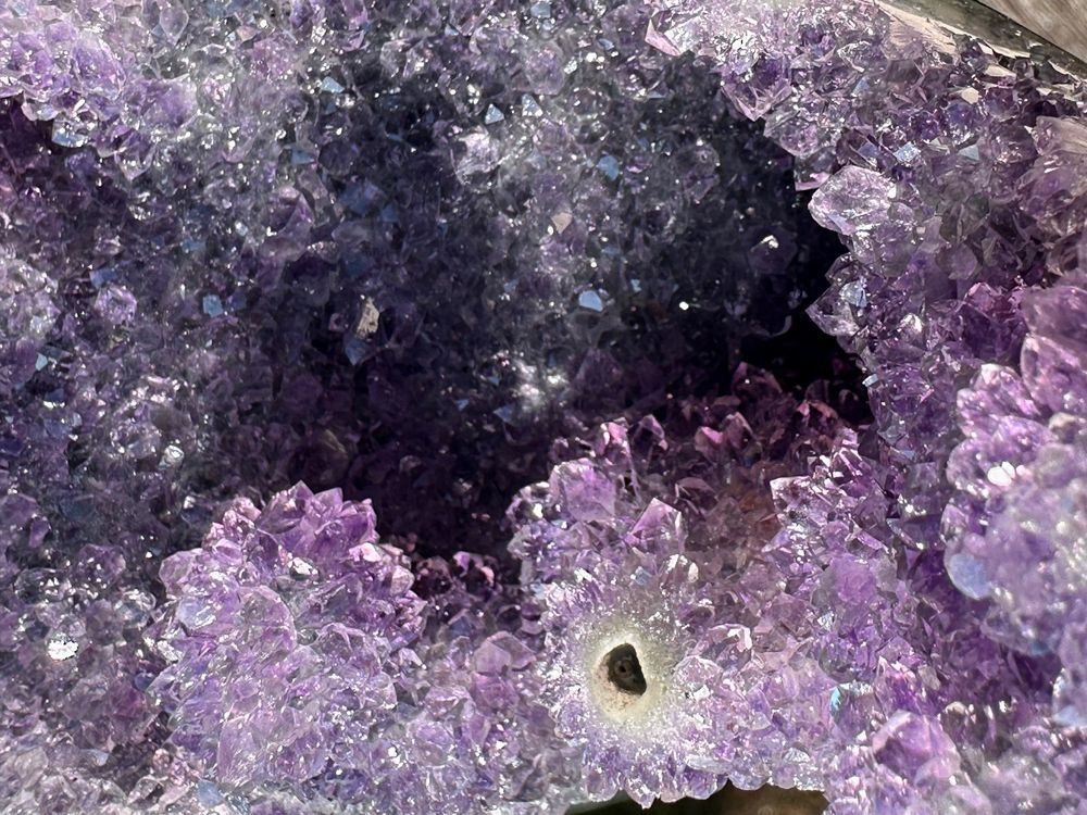 Einzigartige, wunderschöne Amethyst Druse, 583g 7