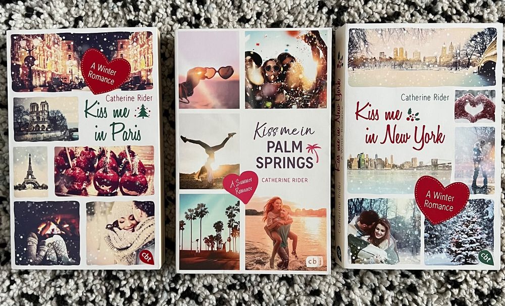 Liebesromane; Kiss me in New York, Palm Spring und Paris Kaufen auf