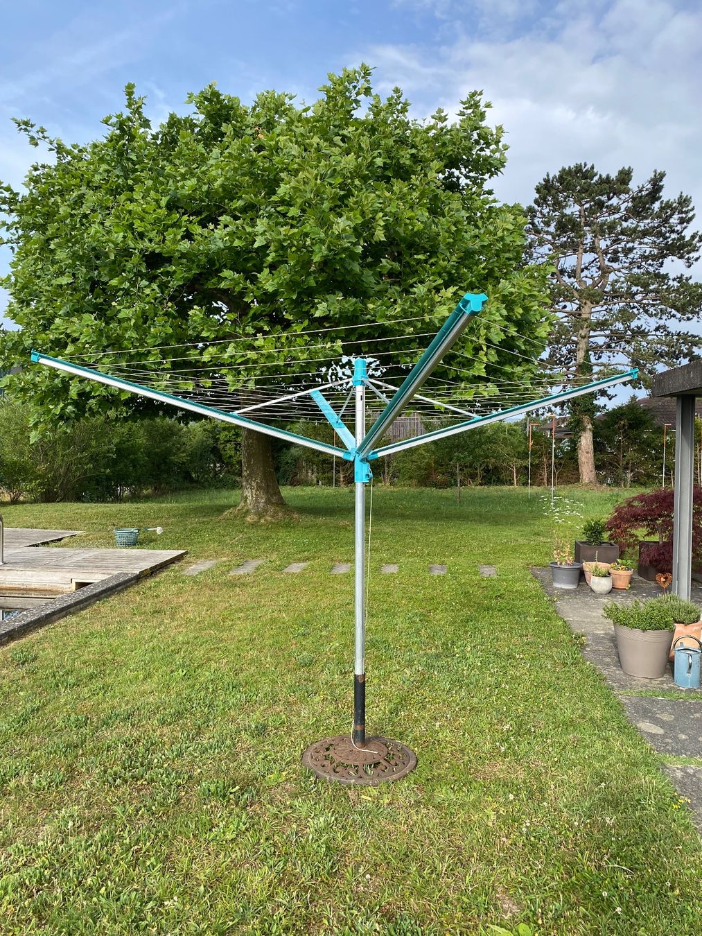 Leifheit Stenditoi: Wäschespinne LEIFHEIT Linomatic – Usato da Brügg BE venduto da Nayeli02