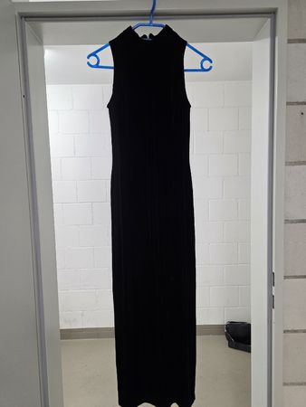 Elegantes Abendkleid Samt mit Jäckchen