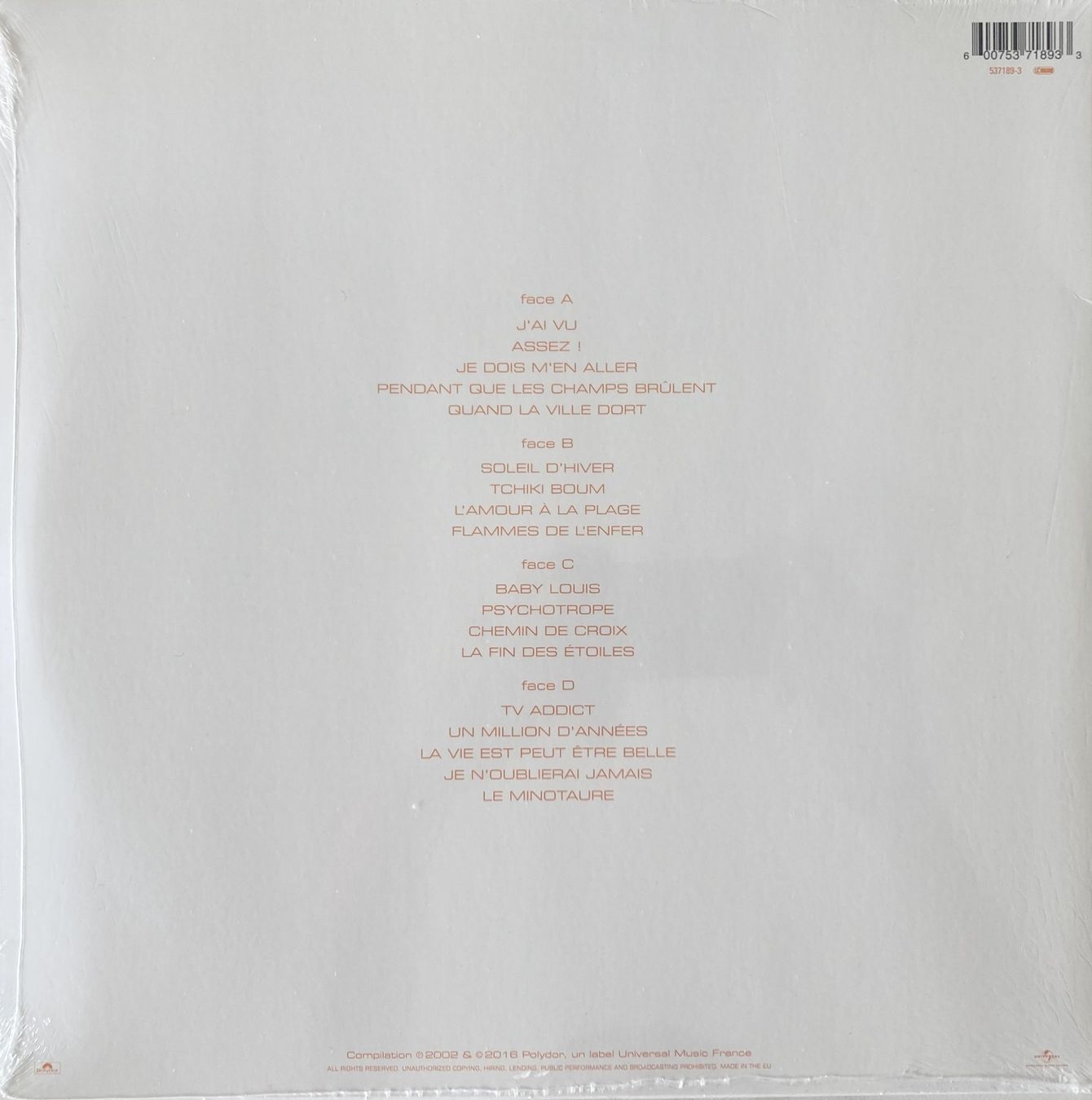 Dischi in vinile: NIAGARA - FLAMMES – Nuovo e nell'imballaggio originale da Bottens venduto da hotter-than-hell 1
