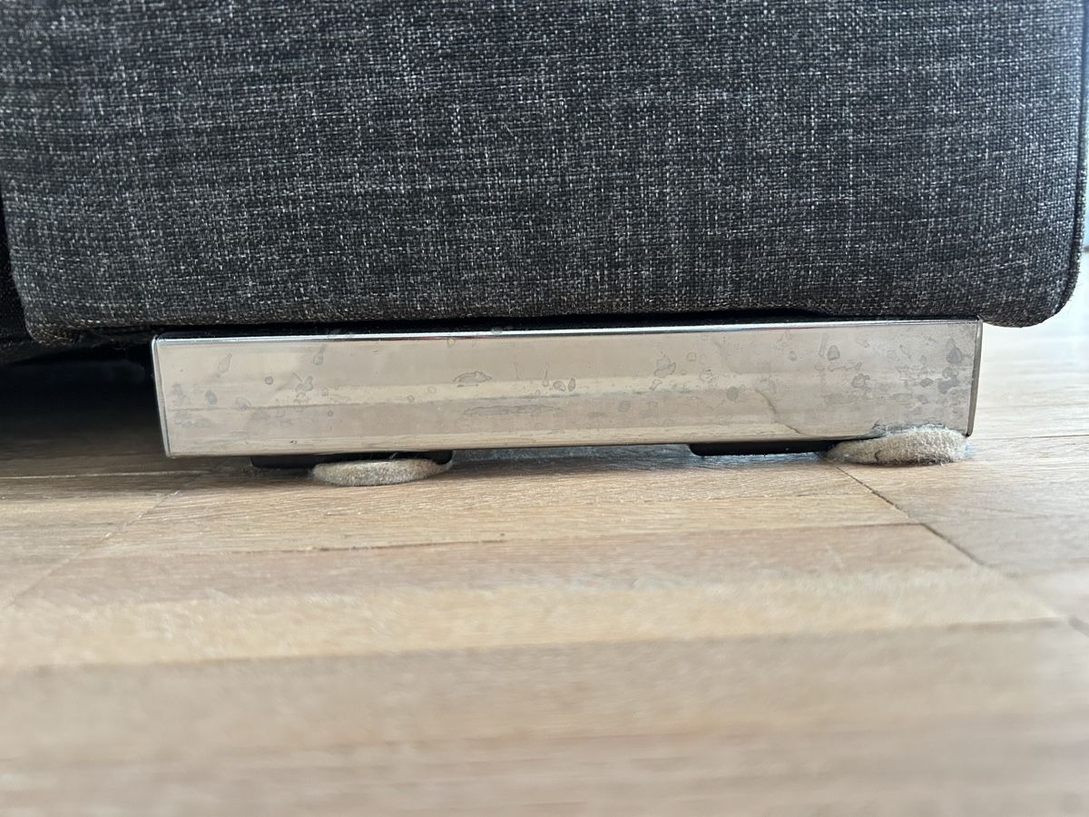 Sofas: Ecksofa und Schlafsofa Interio anthrazit Stoff – Gebraucht aus Utzigen von Crisbo 3