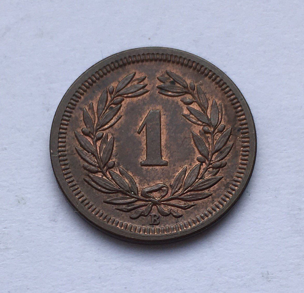 Tutti le monete: 1866 1 Rappen -unz – Nuovo (secondo la descrizione) da Kirchberg SG venduto da Helveticus00 1