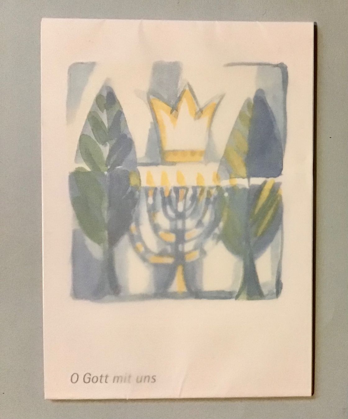Cartoline postali: Postkarten (Serie): O Gott mit uns – Nuovo e nell'imballaggio originale da Bubendorf venduto da Alpenheidi