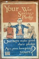 Original-Plakat USA 1. Weltkrieg
