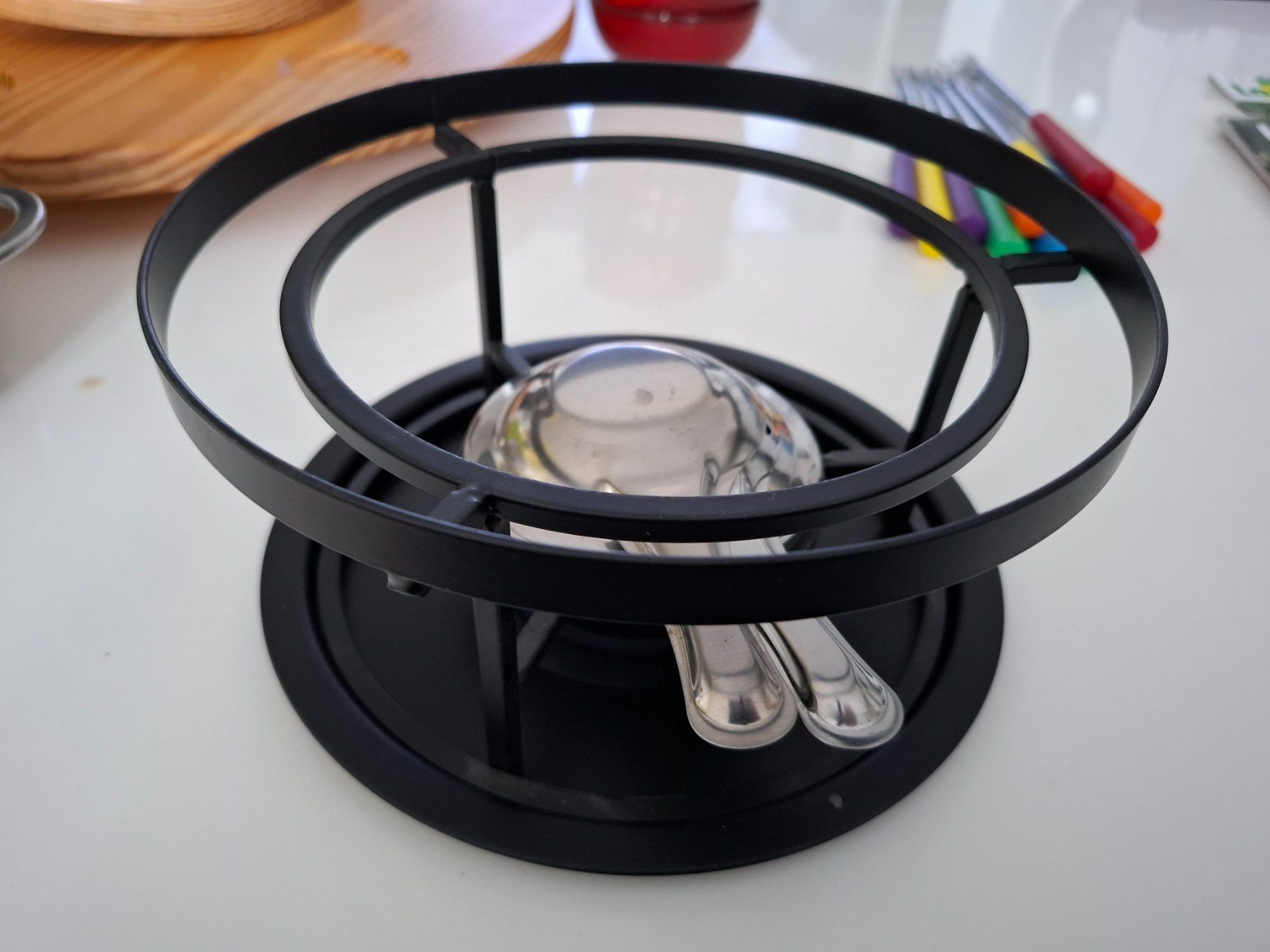 Padelle: Fondue  Bourguignonne oder Chinoise  Set – Usato da Amriswil venduto da Bany 2