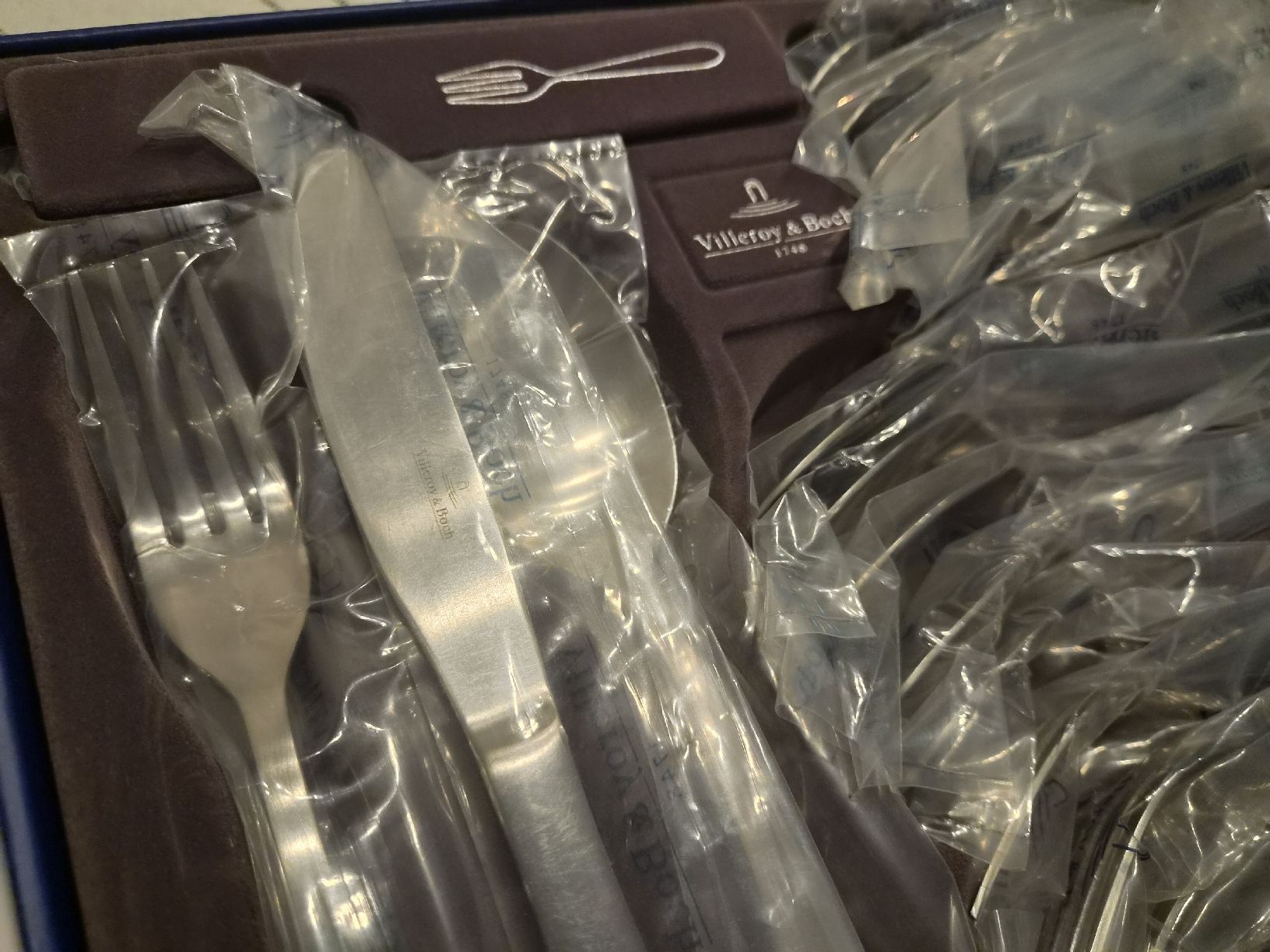 Villeroy & Boch Set di posate: Villeroy & Boch Arthur Brushed Besteck Set 30 Pcs – Nuovo e nell'imballaggio originale da Wetzikon ZH venduto da Tothart 5