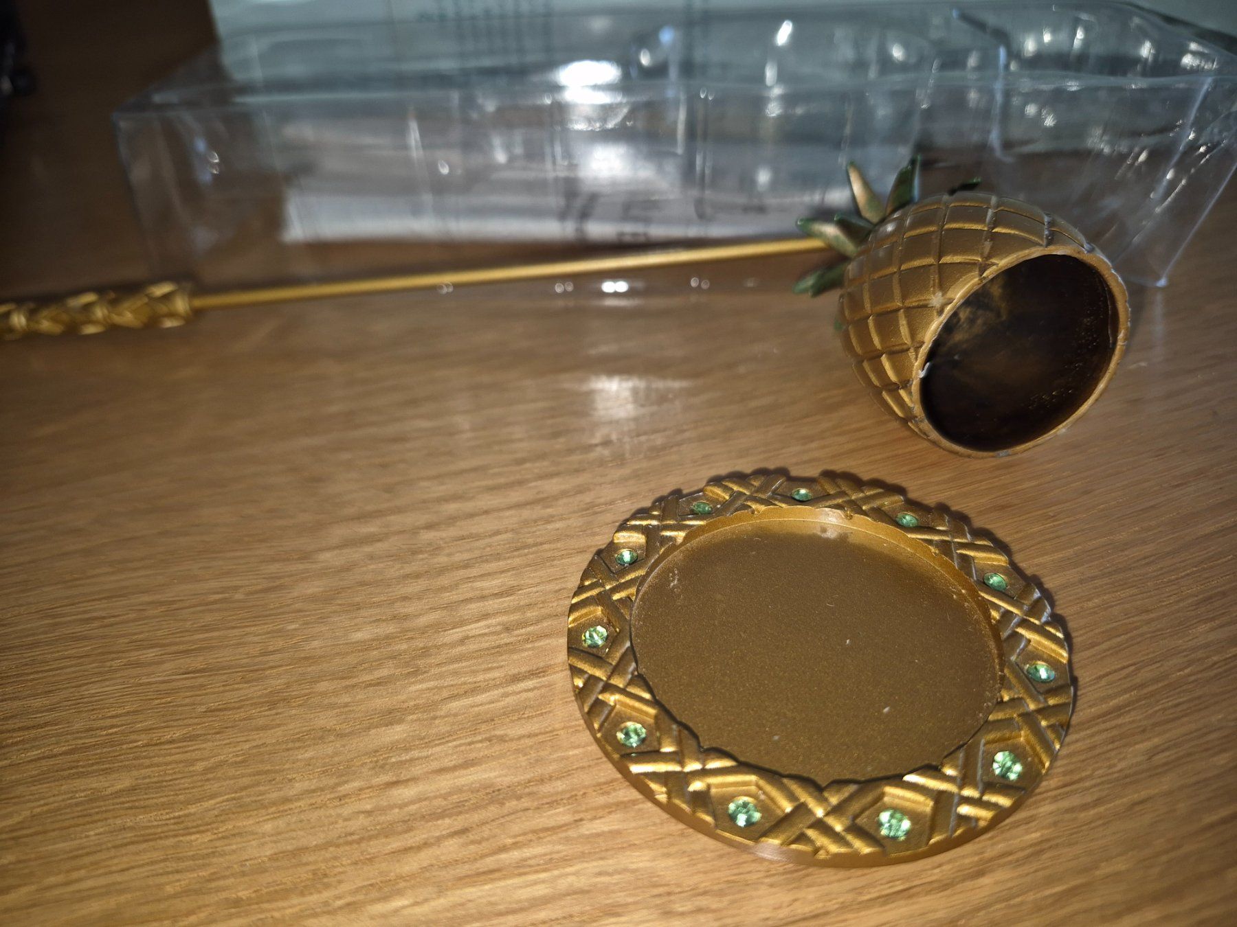 Partylite Portacandele: Partylite Kerzenlöscher Ananas – Usato da Buttikon SZ venduto da sefa02 2