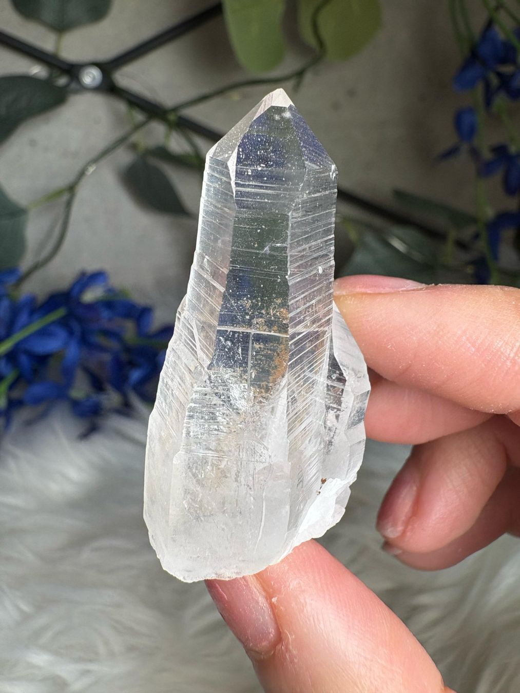 Mineralien & Heilsteine: Kolumbianischer Lemurian-Quarz-Cluster – Neu (gemäss Beschreibung) aus Neuheim von m.hald 1