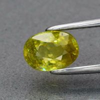 1,02 ct Sphène naturel, éclat diamant