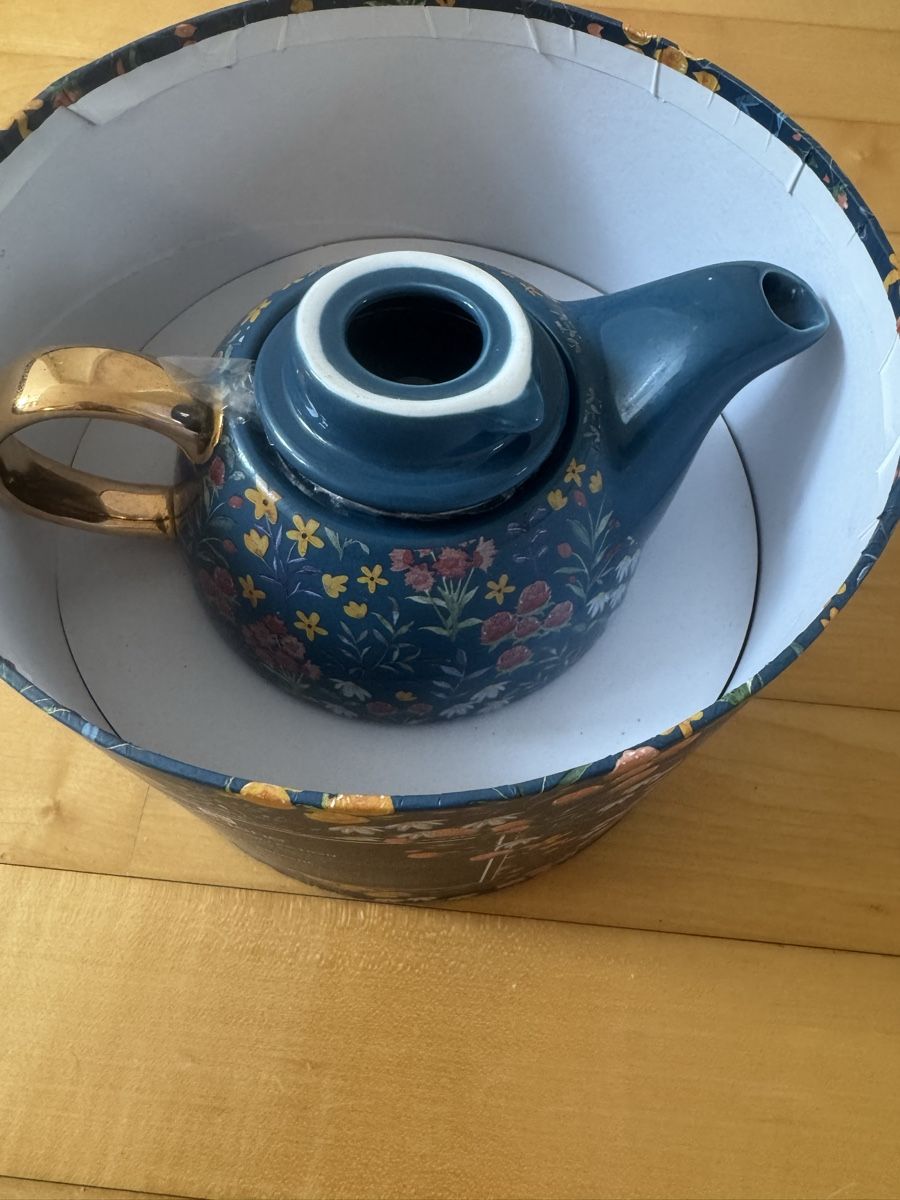 Teiere: Ashdene Tea for One Set, Blumendesign, Neu! – Nuovo e nell'imballaggio originale da Windisch venduto da Shakira085 4
