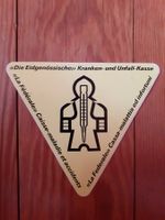 Dreieck-AufKleber "Die Eidgenössische" Kranken & Unfallkasse