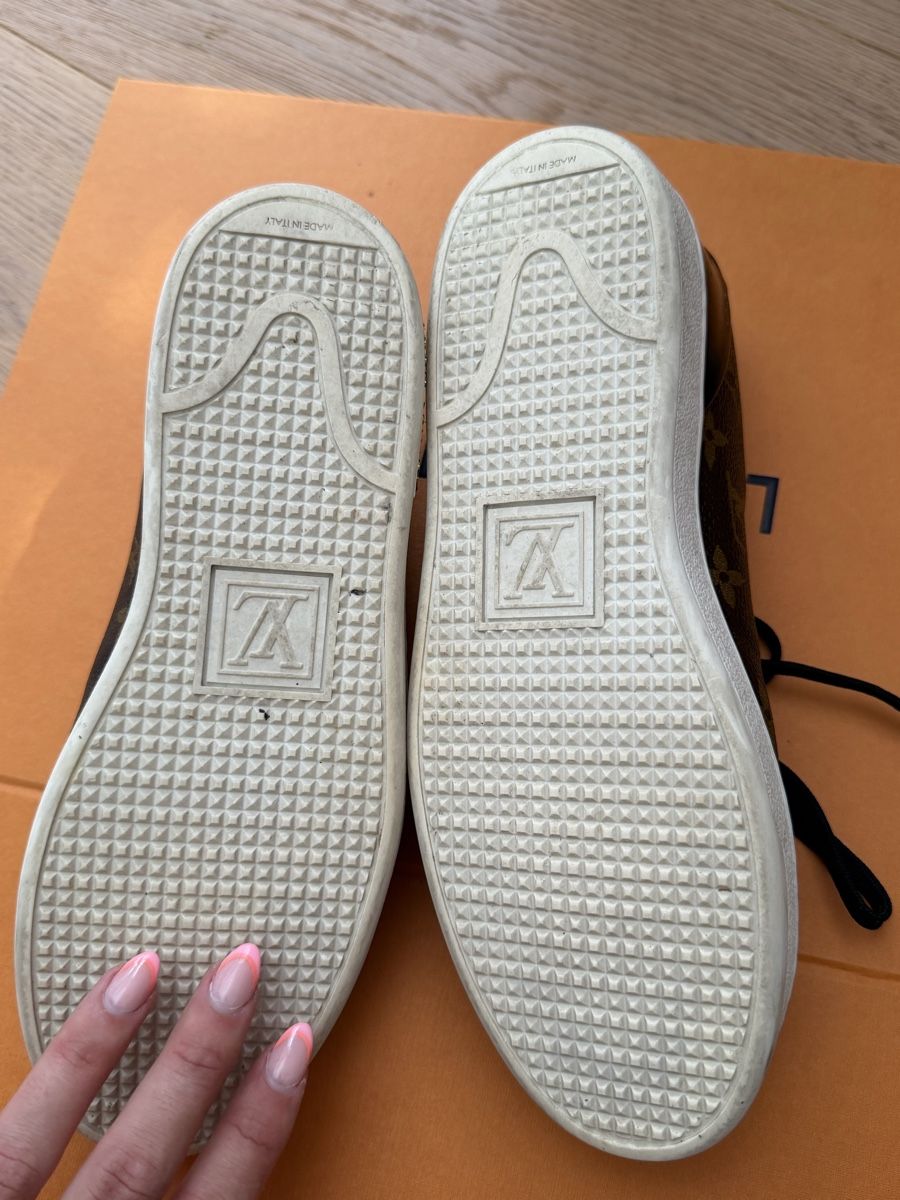Louis Vuitton Scarpe da donna: Louis Vuitton Monogram Sneaker – Gr. 39.0 – Usato da Wolfhausen venduto da leaze 4