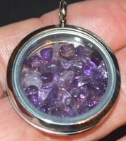 Anhänger L-8636 – Amethyst 3cm