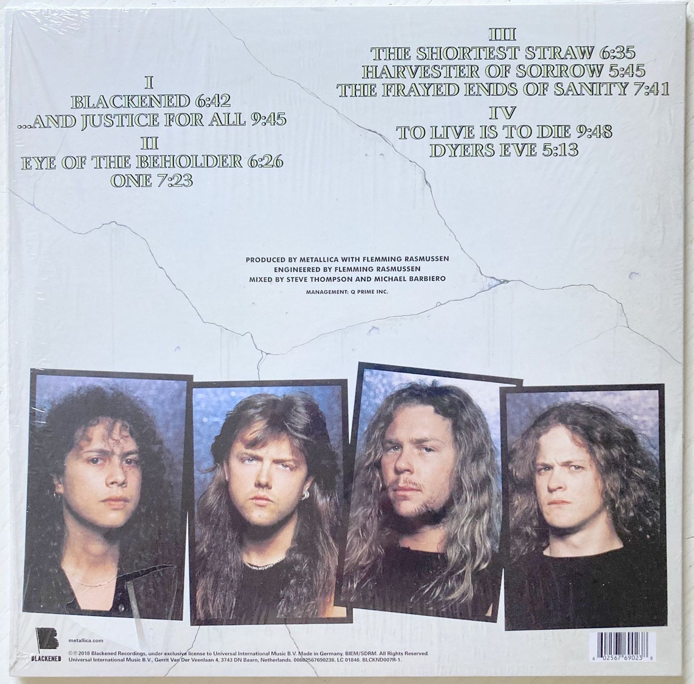 Dischi in vinile: METALLICA - ... AND JUSTICE FOR ALL – Nuovo e nell'imballaggio originale da Bottens venduto da hotter-than-hell 1