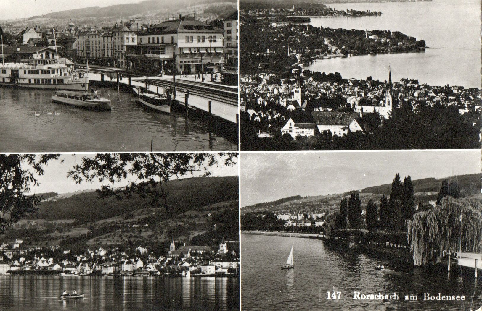 Ansichtskarten: Rorschach m Bodensee – Gebraucht aus Melano von pisonsdro