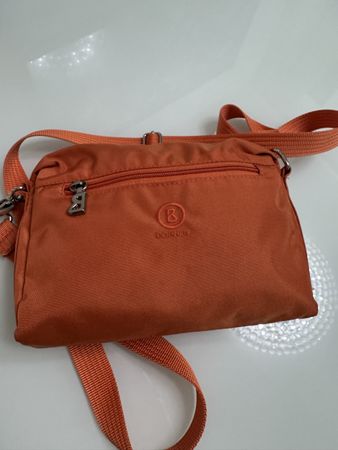 Bogner Tasche, orange, verstellbarer Gurt!