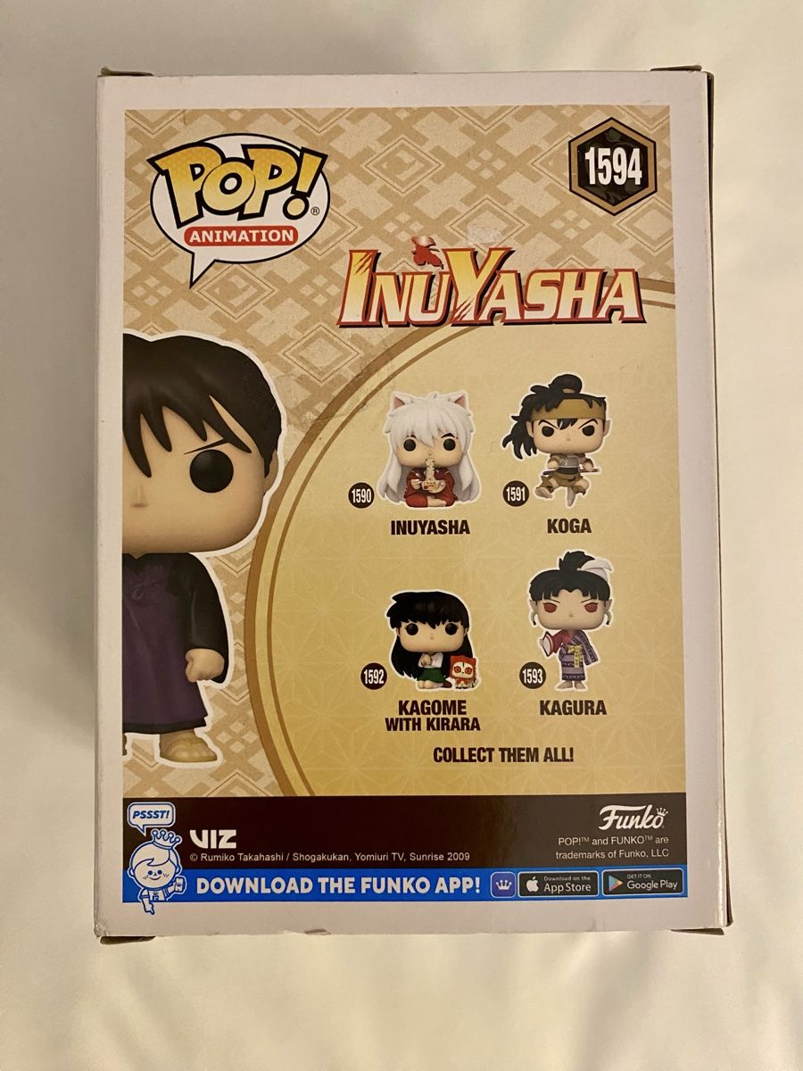 Funko Statuette: Funko Pop Animation Inuyasha: Miroku 1594 – Nuovo e nell'imballaggio originale da Oberembrach venduto da theZaz 2