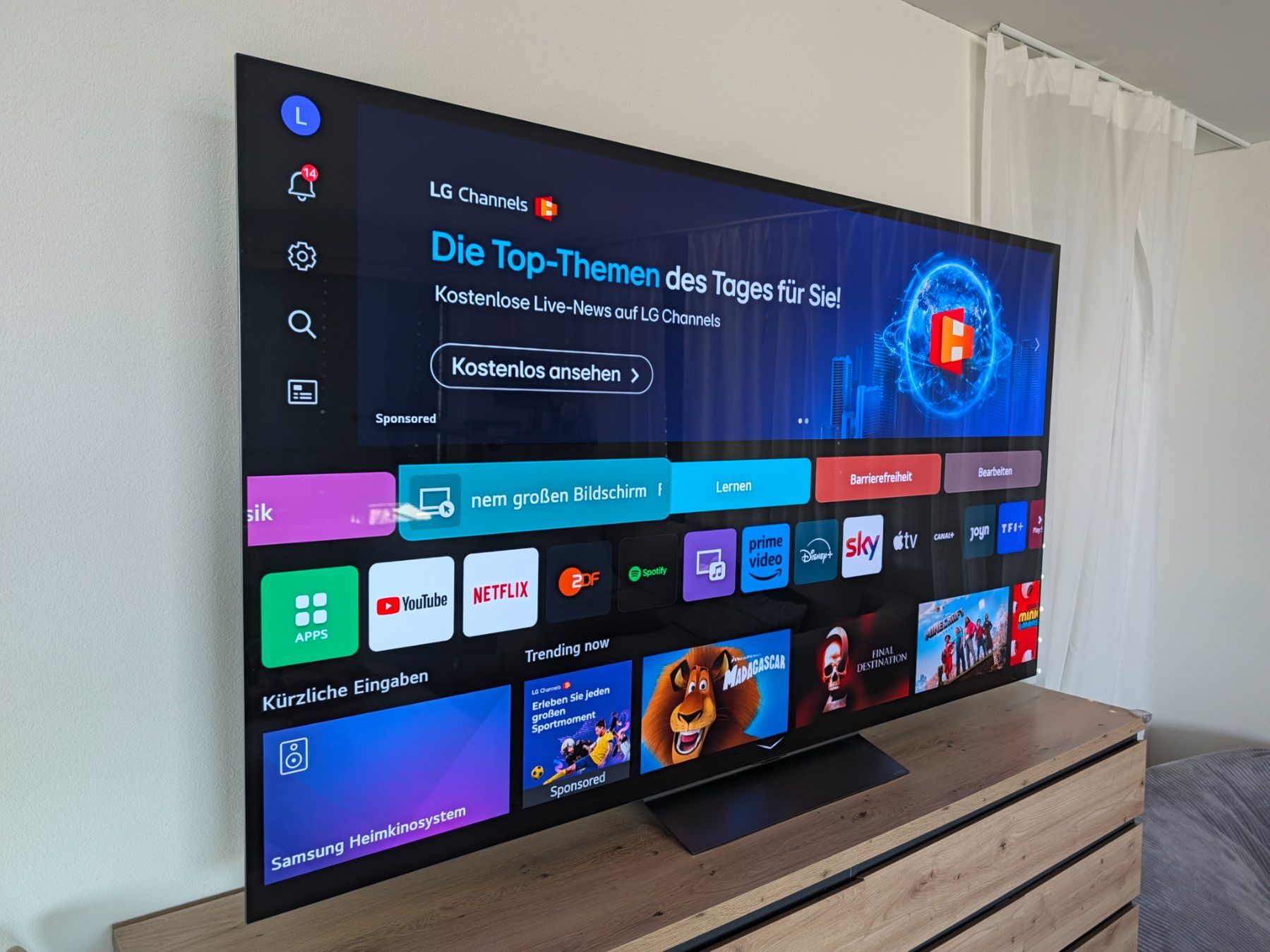 LG Televisori: LG OLED77C27LA – Usato da Zug venduto da RocketRoeni