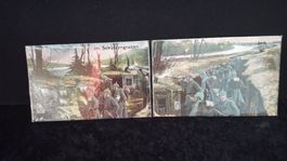 2 Militärpostkarten von 1916