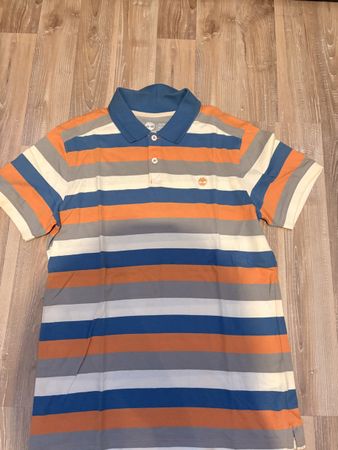 Timberland Poloshirt, gestreift, Grösse L - Top Zustand
