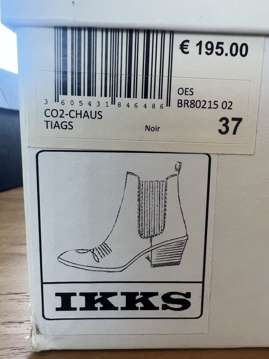 IKKS Damenschuhe: Super bon plan : Bottines neuves en cuir marque IKKS – Neu (gemäss Beschreibung) aus Lugnorre von cla_j6bq 3
