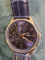 Festina Uhr mit Lederarmband- Damenuhr, Guter Zustand!