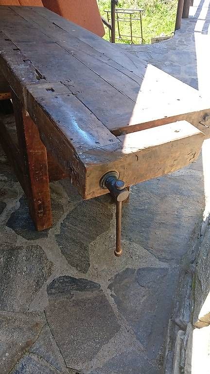 Banchi da lavoro: Tavolo da falegname con morse – Usato da Origlio venduto da eli_gk55 2