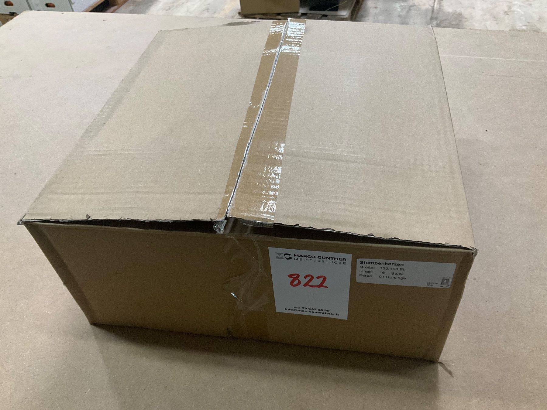 Candele: 822 Posten Kerzen Rohlinge aus Liquidation – Nuovo (secondo la descrizione) da Derendingen venduto da Meisterstuecke 2