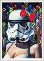 Death NYC Ltd Ed Pop Art Druck " Star Wars Warrior