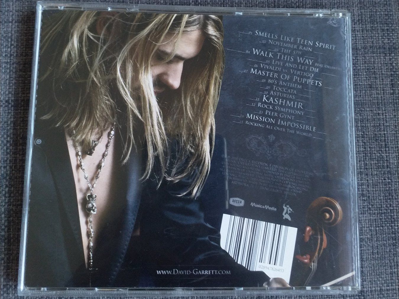CD: David Garrett Rock Symphonies – Usato da Basel venduto da sim_qd8z 1