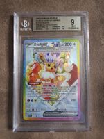 Pokemon Karte Evoli ex Prismatic Evolutions BGS 9 Mint