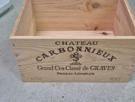 Weinkiste 6er leer 33x26x18 cm