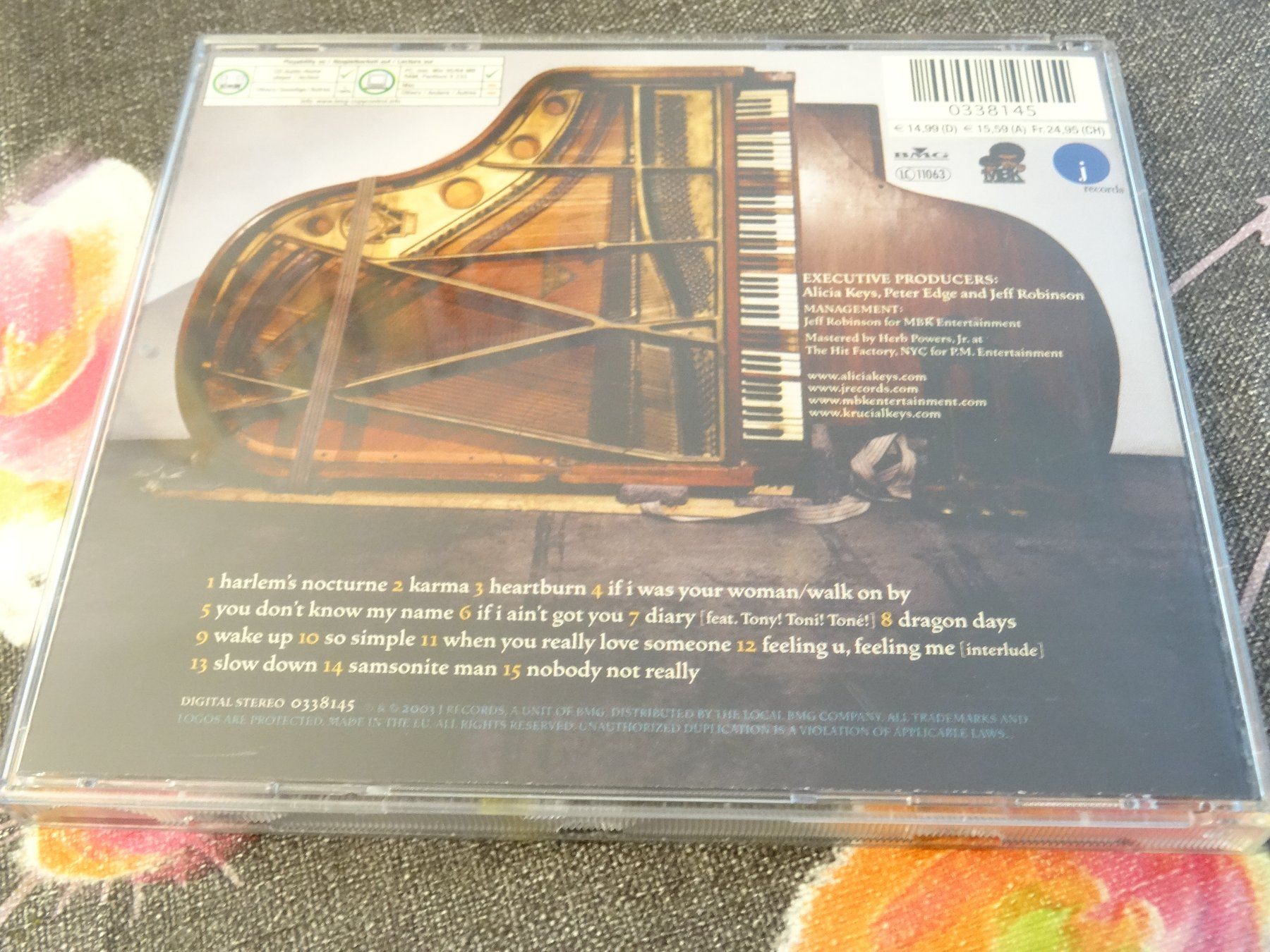 CDs: Alice Keys - The Diary of CD – Gebraucht aus Olten von Disc-Ausverkauf 1