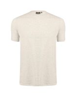 Switcher Bob Klassisches Oversize T-Shirt Blanc chiné XS