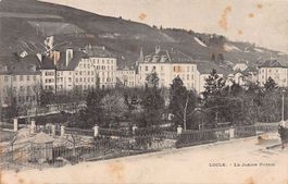 Locle, le Jardin Public, vers 1900