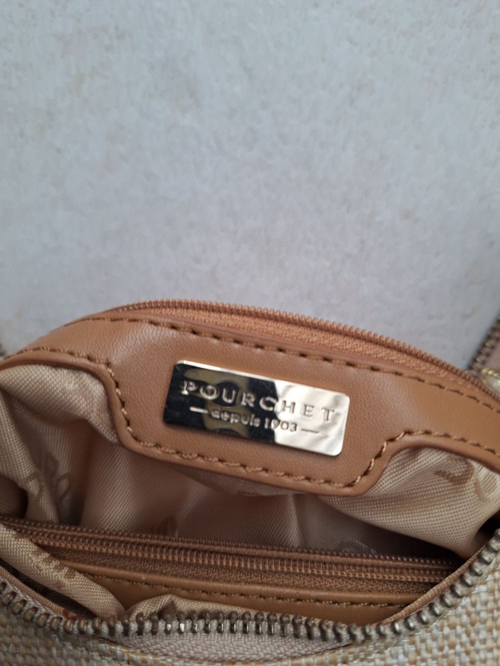 Borse da donna: Sac POURCHET  cuir et paille – Usato da St-Triphon venduto da Jldr0 8