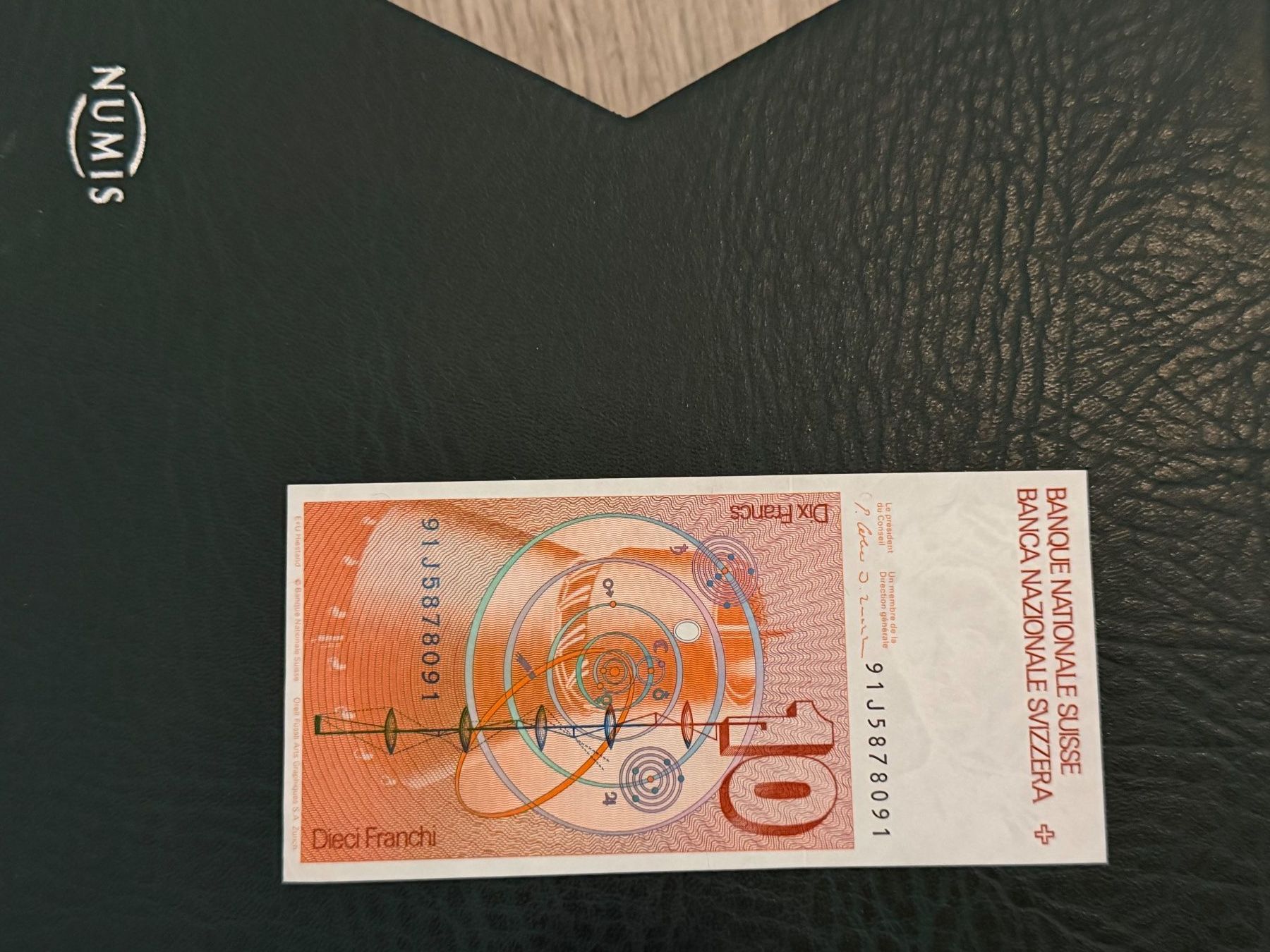 Banconote: Billet de 10 francs suisses Leonhard Euler – Usato da Bullet venduto da adminpf 1
