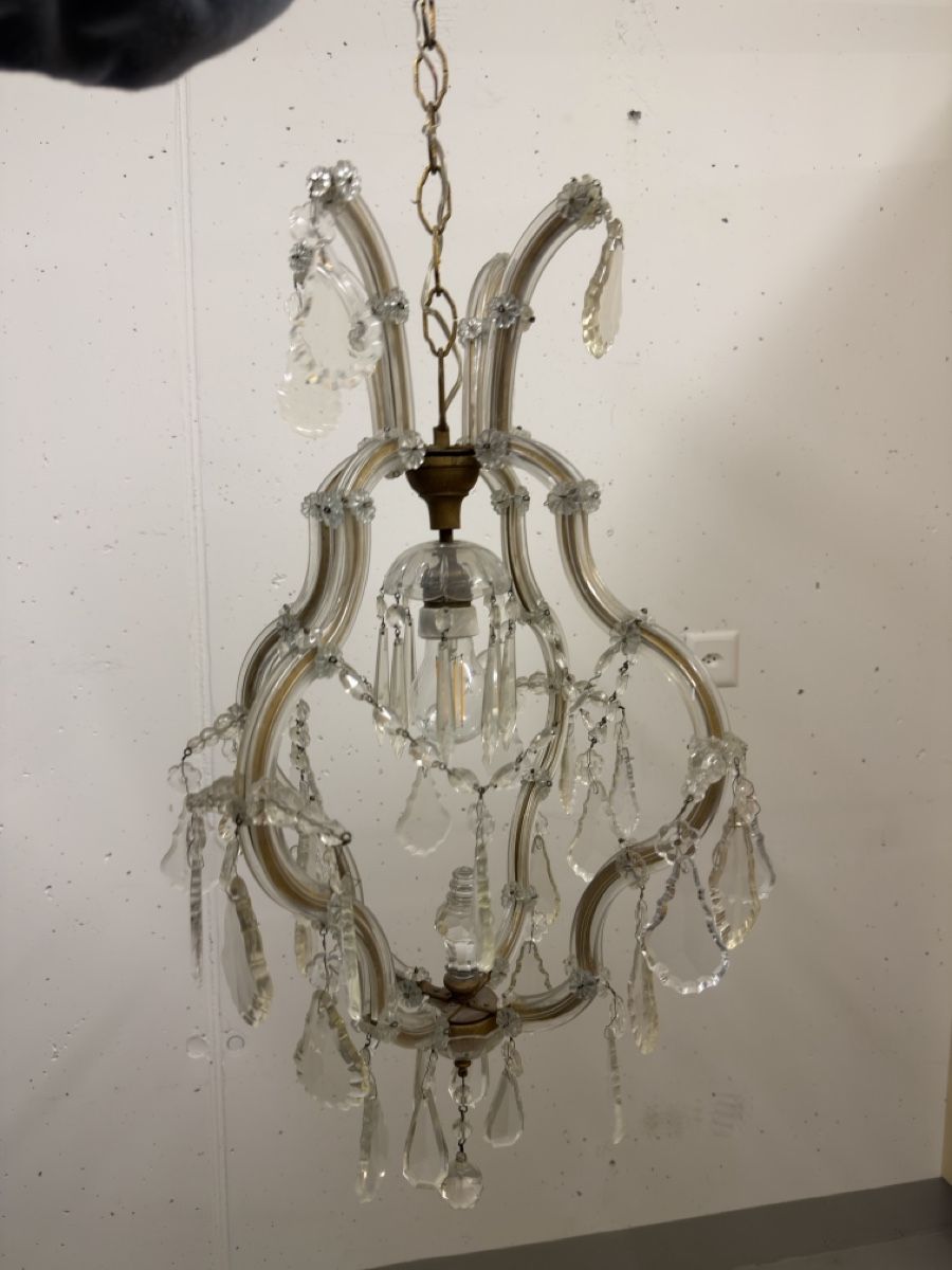 Lampadari & plafoniere: Alter Kristallglaskronleuchter Maria Theresia – Usato da Lenzerheide/Lai venduto da Rogah 5