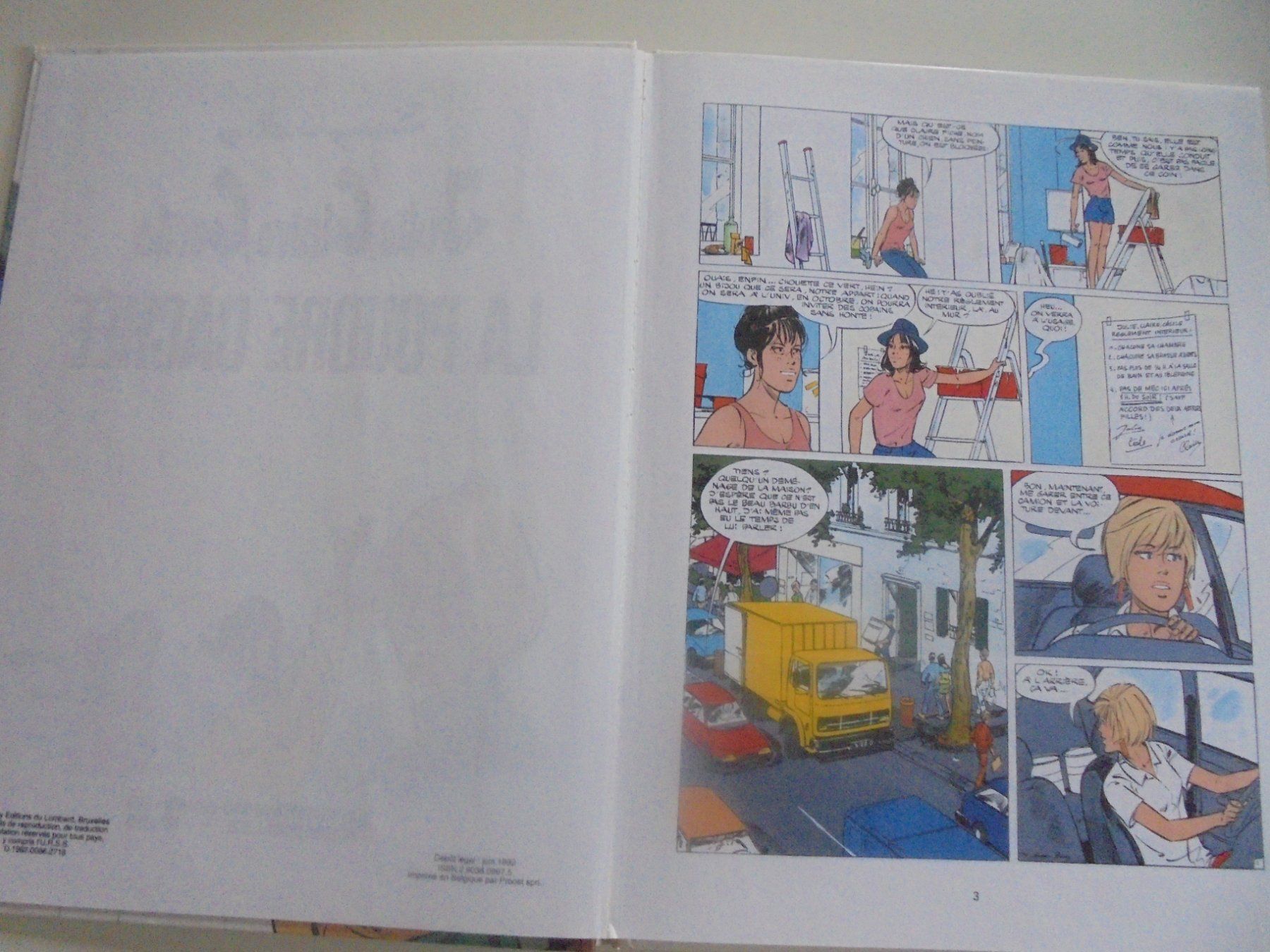 Fumetti: Julie, Claire, Cécile " 9) la poudre cachée " E.O – Usato da Eclépens venduto da Consuelo 2