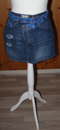 Jupe Rock DESIQUAL mini blau Gr. 42 NEU