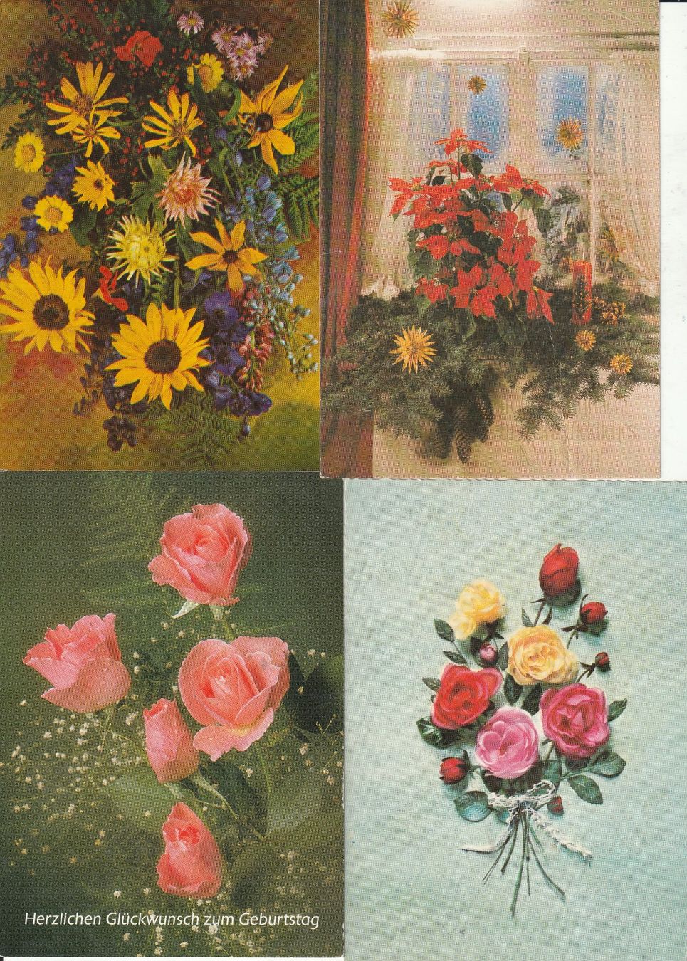 Cartoline postali: 40 Schöne Blummenkarten – Usato da Lumbrein venduto da made02 3